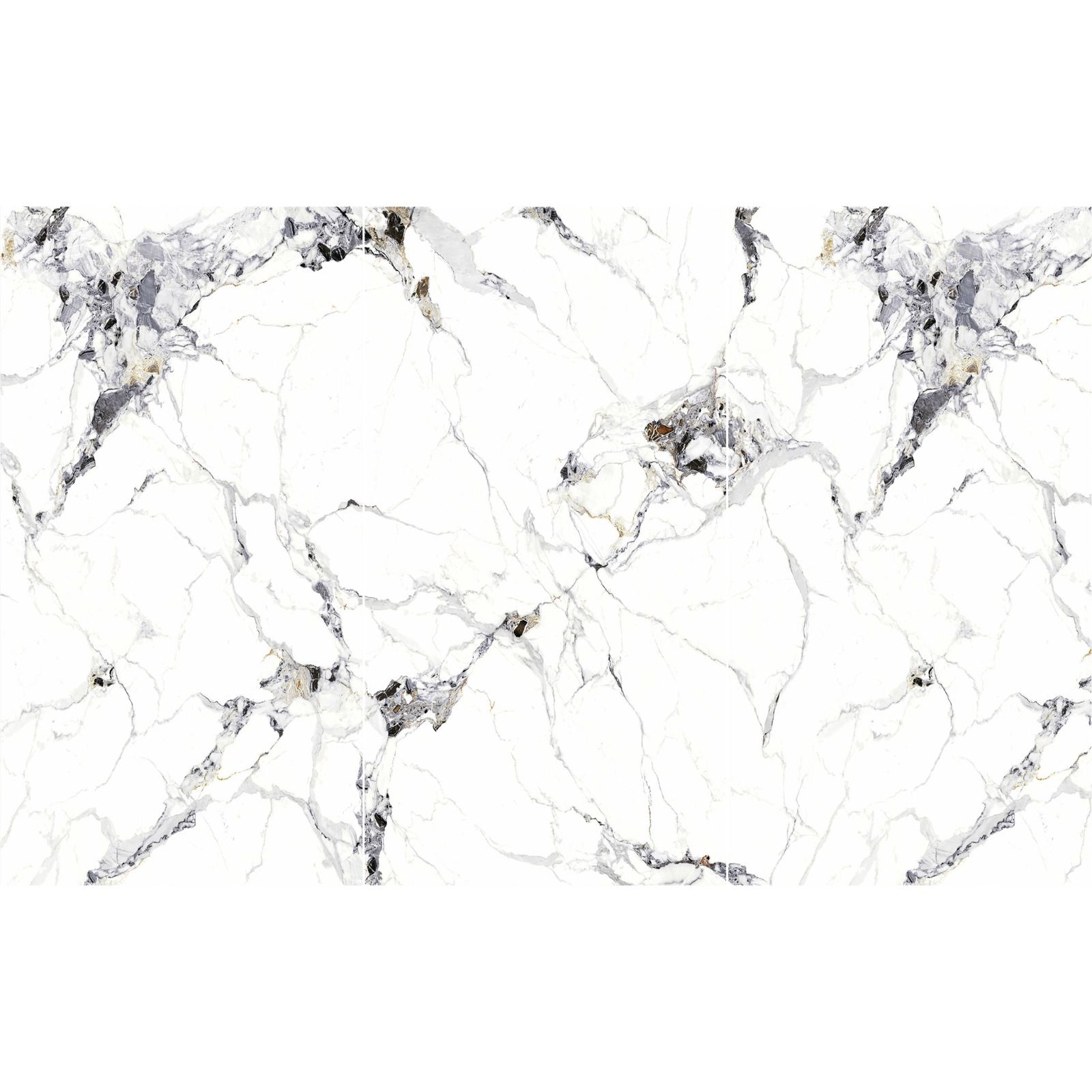 Panel Ścienny SPC Marmur Carrara Biały Połysk 280 x 360 4 mm - zestaw 3 szt.  (ABC)