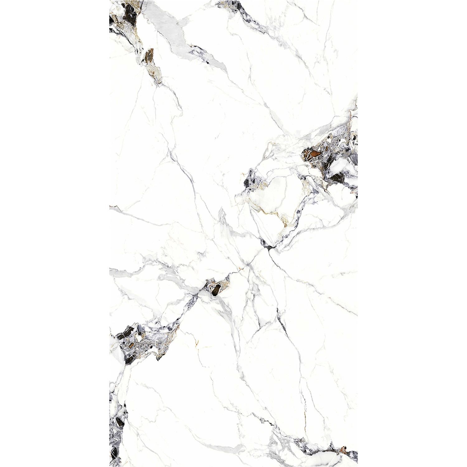 Panel Ścienny SPC Marmur Carrara Biały Połysk 120 x 280 4mm (B) Panel Ścienny SPC Marmur Carrara Biały Połysk 120 x 280 4mm (B)