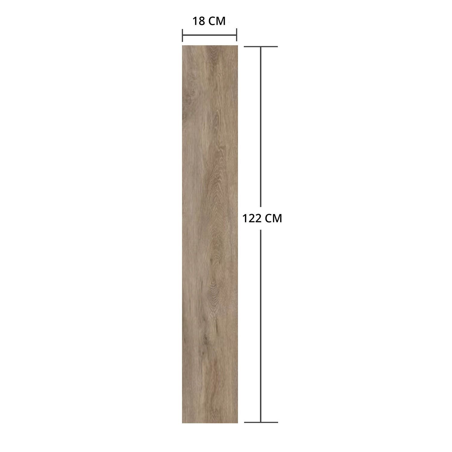 Panel Podłogowy Winylowy SPC Dąb Jasny Mat 18 x 122 cm 4 mm – 1 szt. Panel Podłogowy Winylowy SPC Dąb Jasny Mat 18 x 122 cm 4 mm – 1 szt.