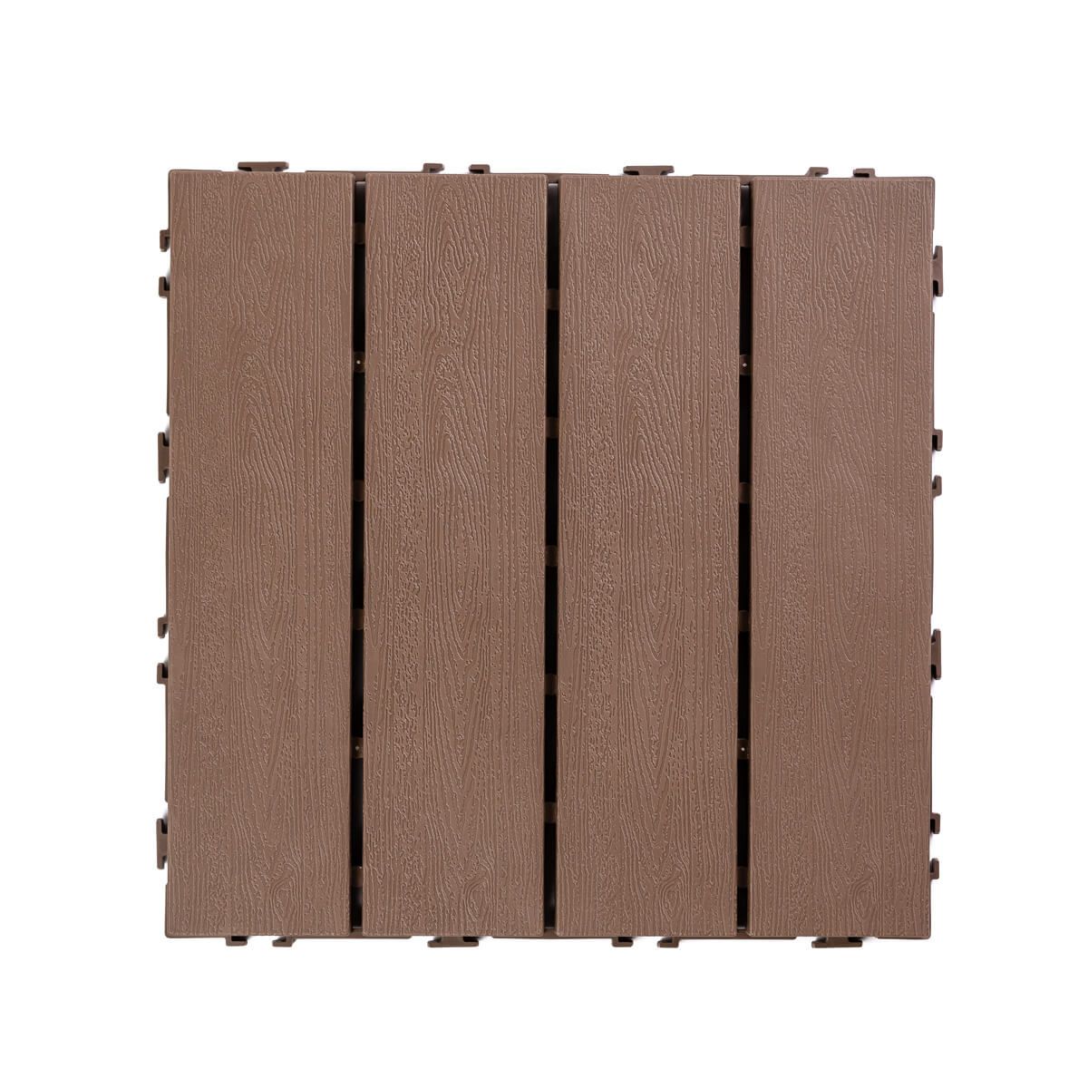Podest Tarasowy Uni-Floor PCV Eco Brąz 29 x 29 x 2 cm Podest Tarasowy Uni-Floor PCV Eco Brąz 29 x 29 x 2 cm