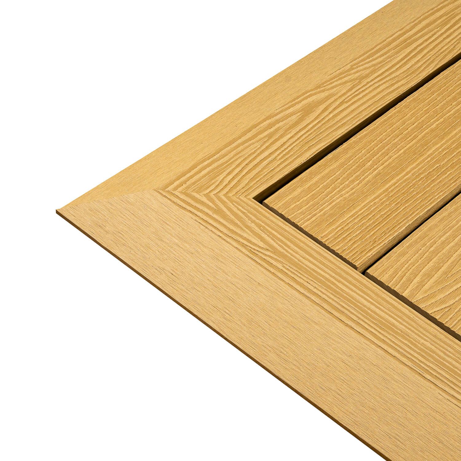Podest Tarasowy Kompozytowy 3D Miodowy Teak 30 x 30 x 2,1 cm