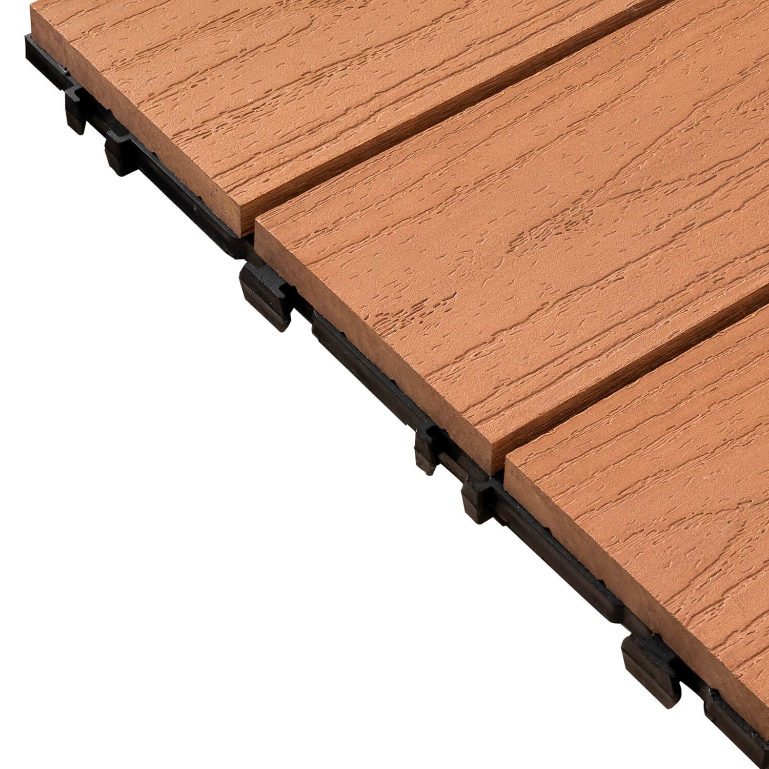 Podest Tarasowy Kompozytowy 3D Solid Jasny Brąz 30 x 30 x 2,5 cm