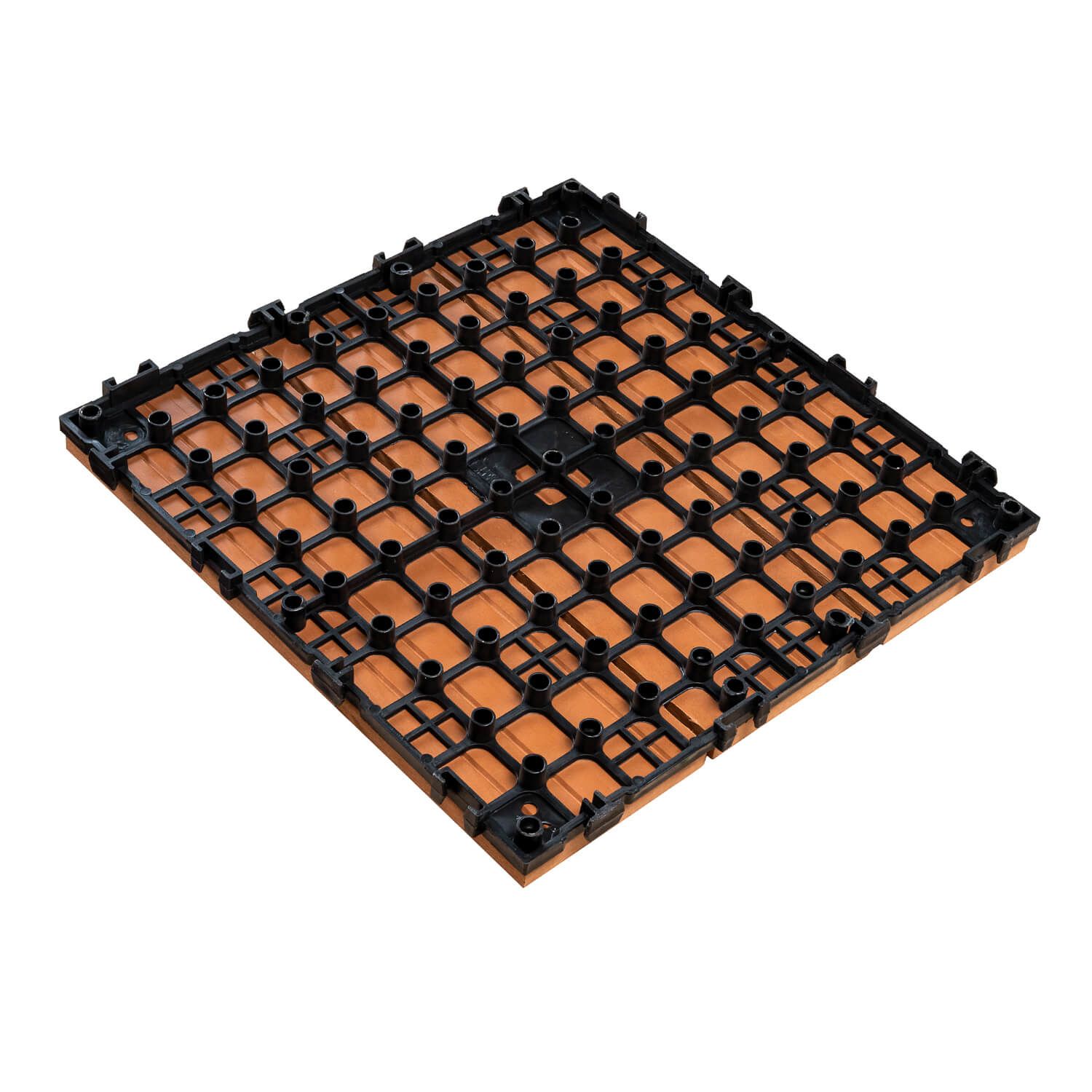 Podest Tarasowy Kompozytowy 3D Solid Jasny Brąz 30 x 30 x 2,5 cm