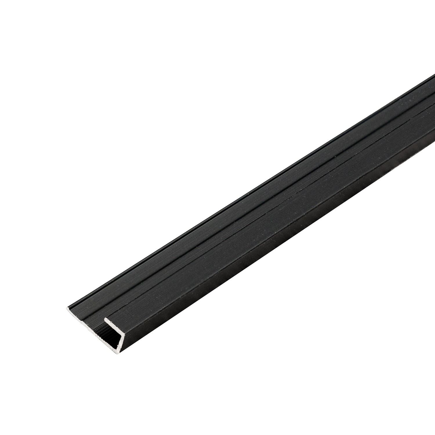 Profil zakończeniowy aluminiowy 4,5 mm do paneli ściennych Czarny Mat – 2,9 m Profil zakończeniowy aluminiowy 4,5 mm do paneli ściennych Czarny Mat – 2,9 m