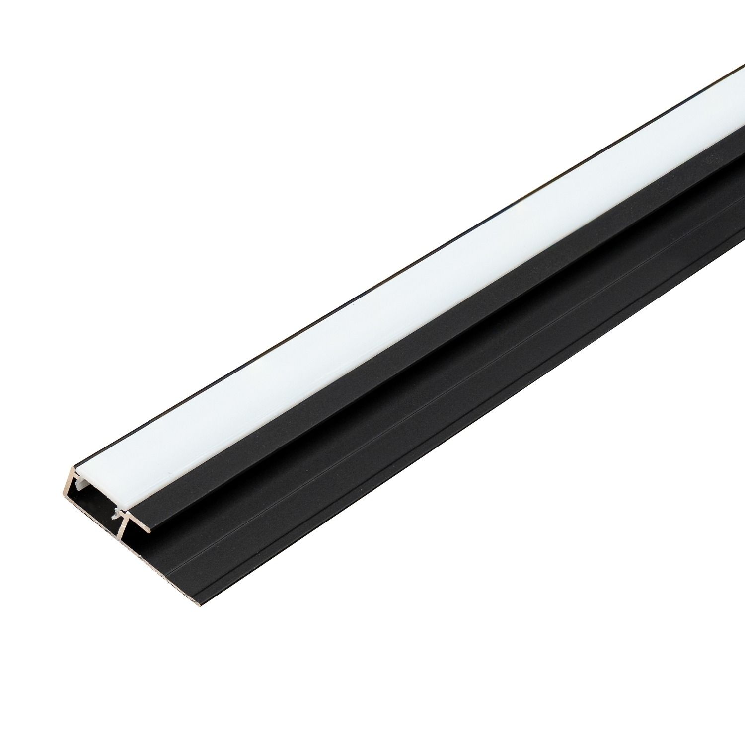 Profil zakończeniowy LED aluminiowy 4,5 mm do paneli ściennych Czarny Mat – 2,9 m Profil zakończeniowy LED aluminiowy 4,5 mm do paneli ściennych Czarny Mat – 2,9 m