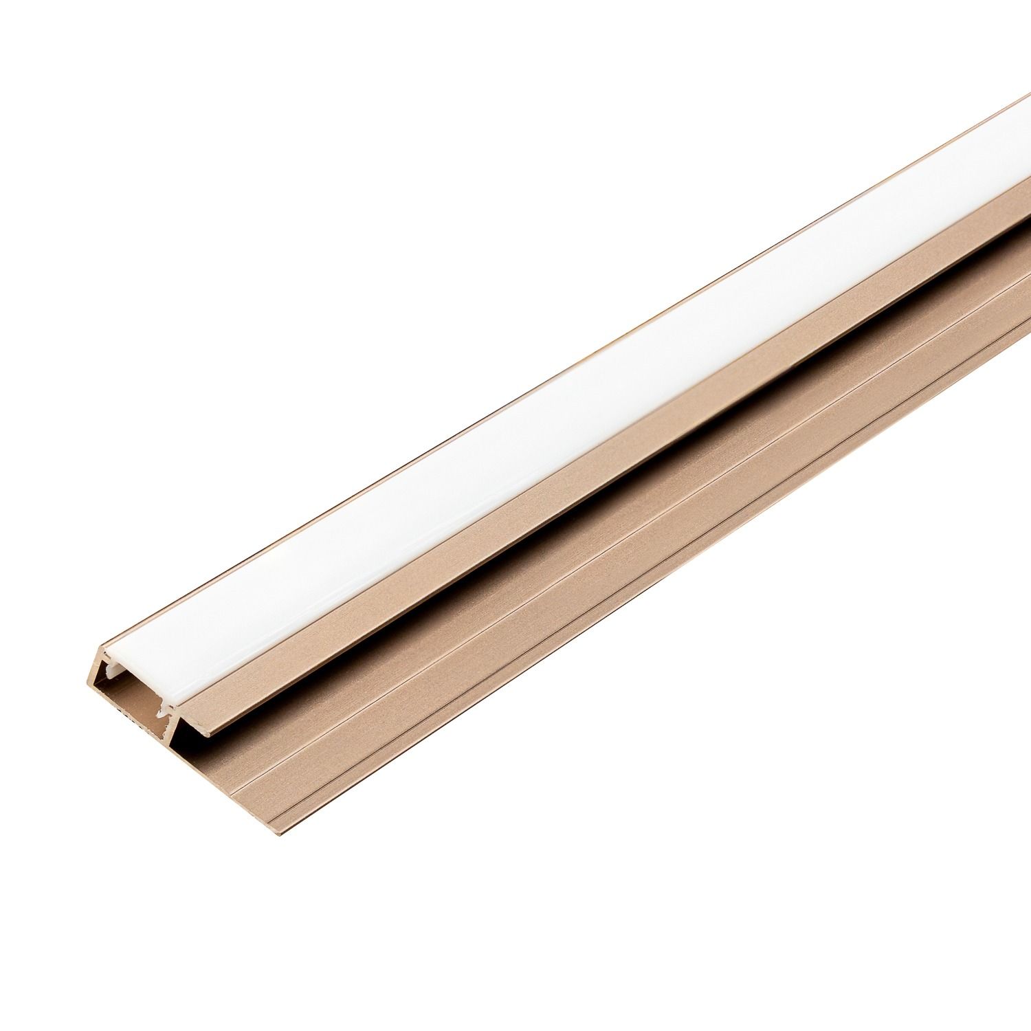 Profil zakończeniowy LED aluminiowy 4,5 mm do paneli ściennych Miedziany Mat – 2,9 m Profil zakończeniowy LED aluminiowy 4,5 mm do paneli ściennych Miedziany Mat – 2,9 m