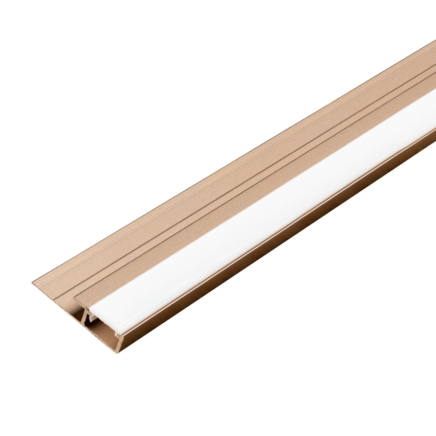 Profil zakończeniowy LED aluminiowy 4,5 mm do paneli ściennych Miedziany Mat – 2,9 m Profil zakończeniowy LED aluminiowy 4,5 mm do paneli ściennych Miedziany Mat – 2,9 m