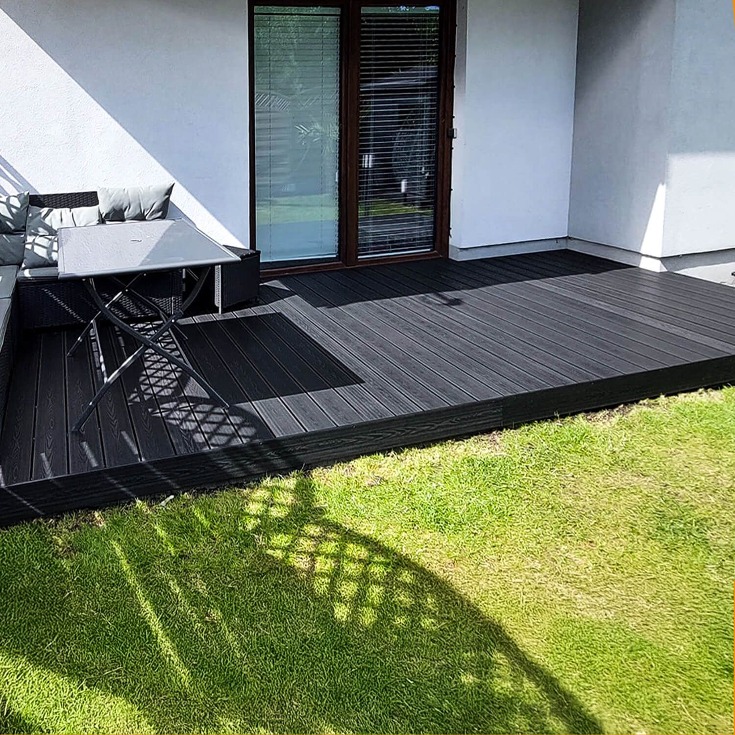 Deska Tarasowa Kompozytowa 3D Antracyt – dł. 3,5 m