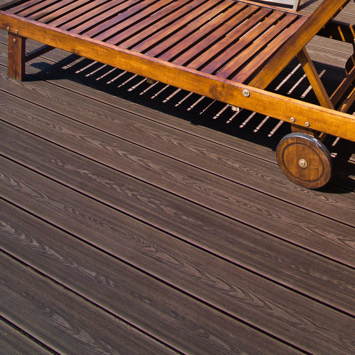 Deska Tarasowa Kompozytowa 3D Brąz – dł. 3,5 m