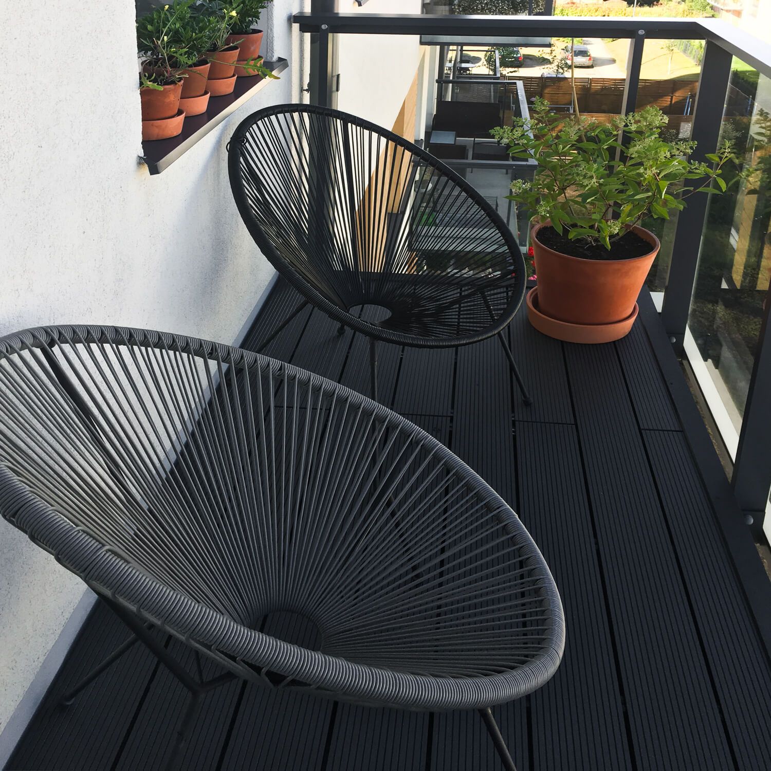 Deska Tarasowa Kompozytowa Standard 15 Antracyt – dł. 3 m