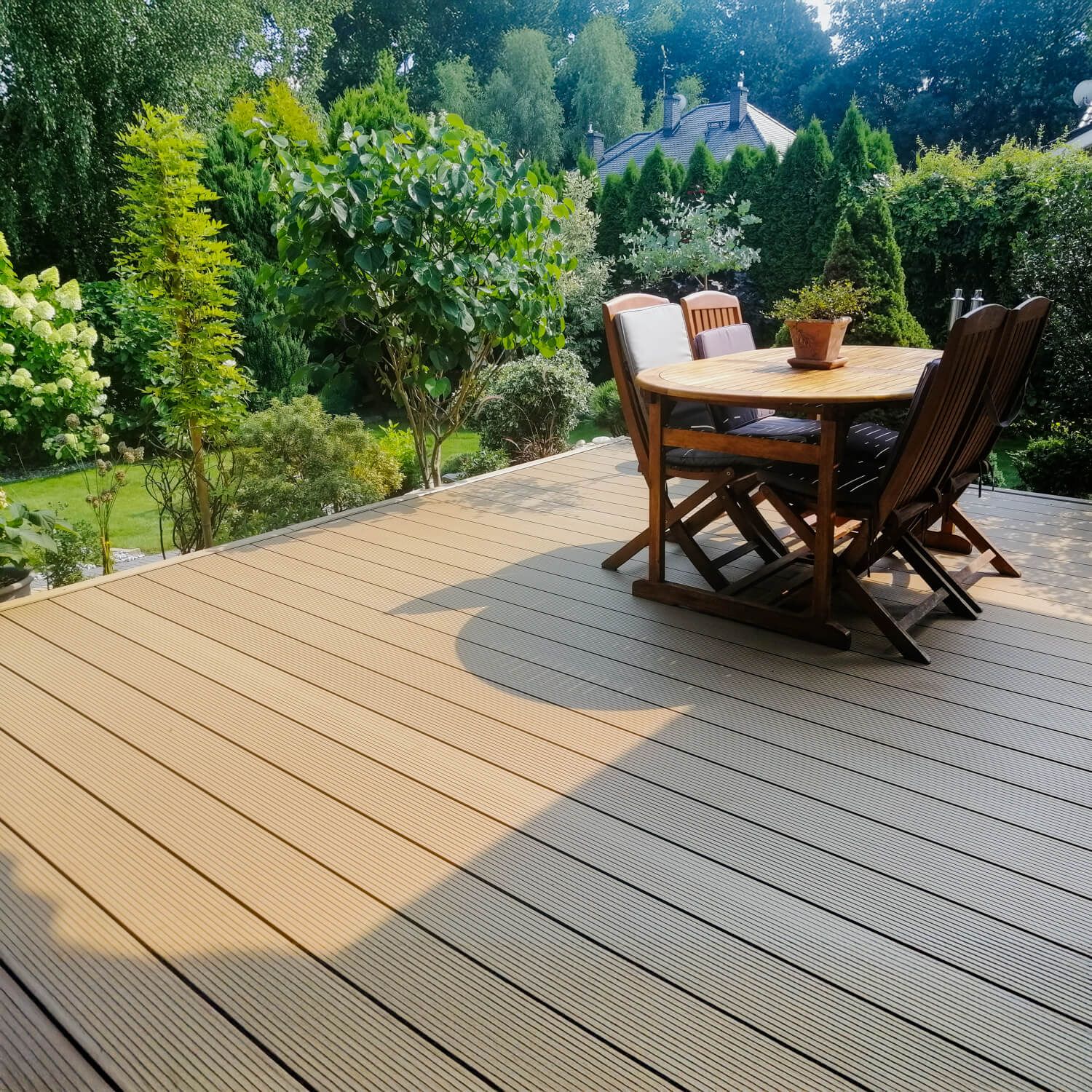 Deska Tarasowa Kompozytowa Standard 15 Miodowy Teak – dł. 3,5 m