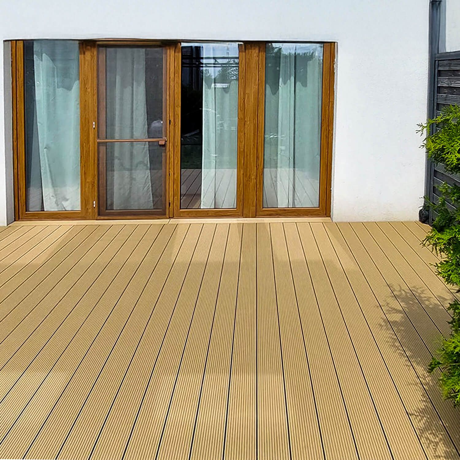 Deska Tarasowa Kompozytowa Standard 15 Miodowy Teak – dł. 3,5 m