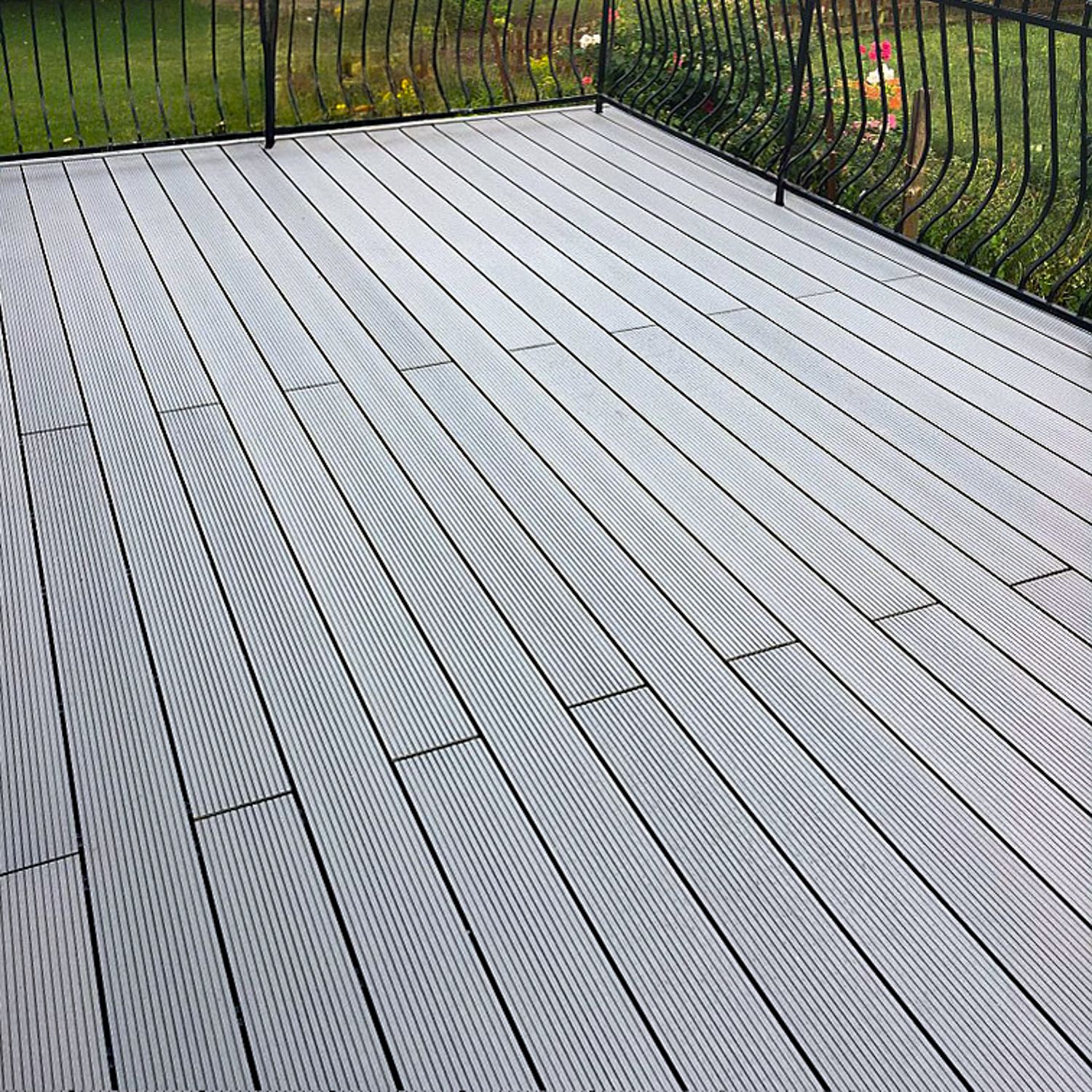 Deska Tarasowa Kompozytowa Standard 15 Jasny Szary – dł. 3,5 m