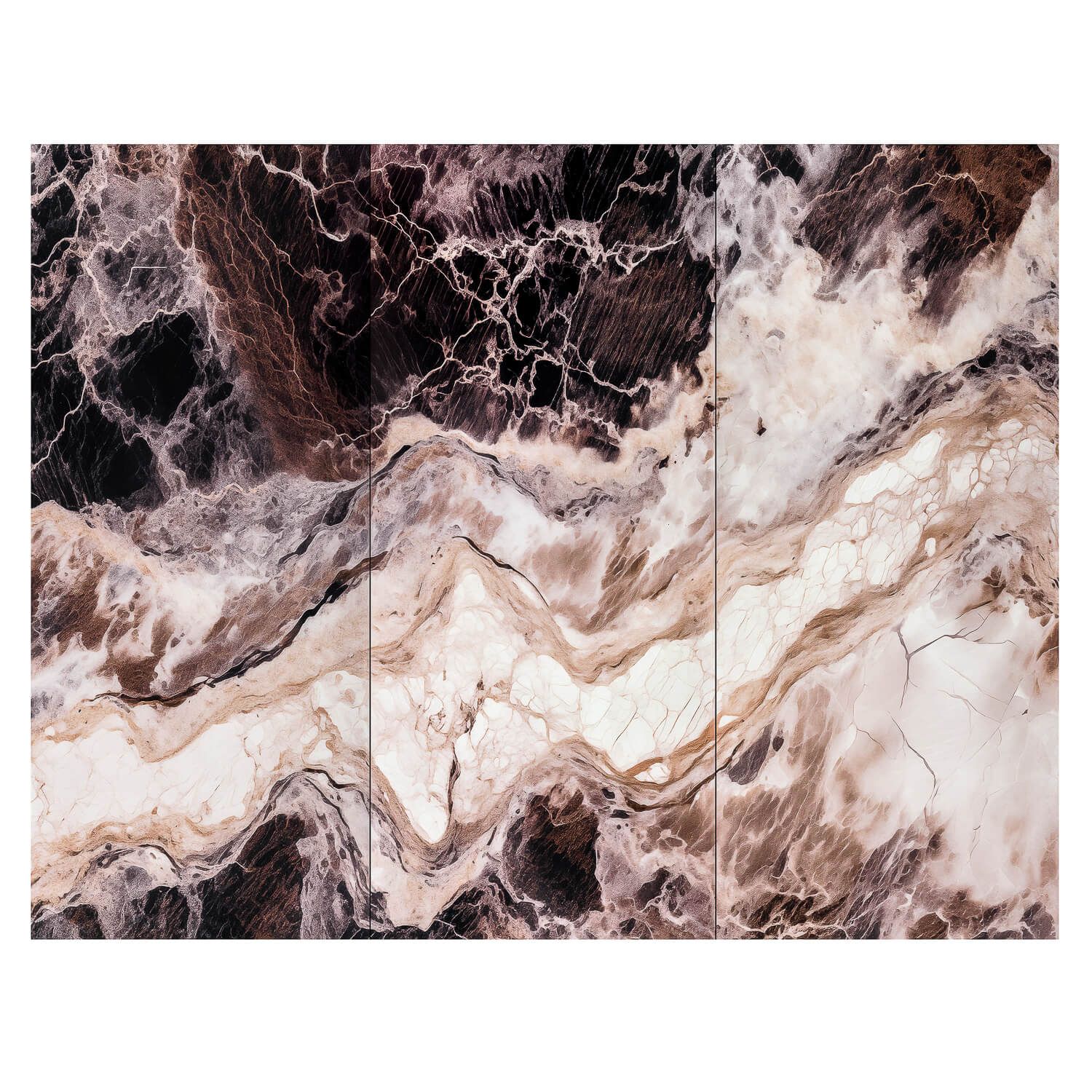 Panel Ścienny XXL Emperador Czarny Połysk 120 x 280 cm 3 mm (C)