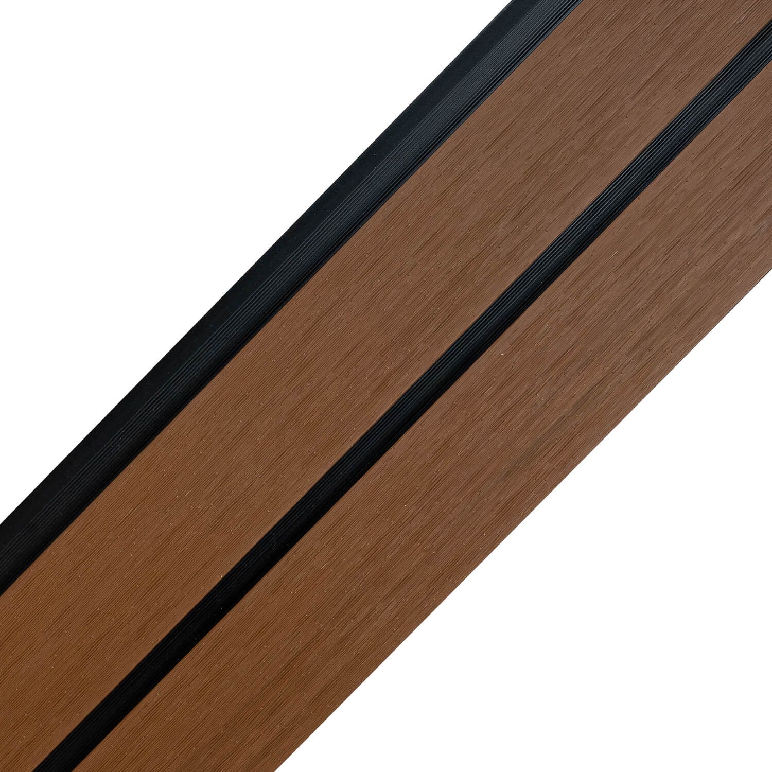 Deska Ogrodzeniowa Lamelowa DUO Premium Teak/Czarny – dł. 1,8 m