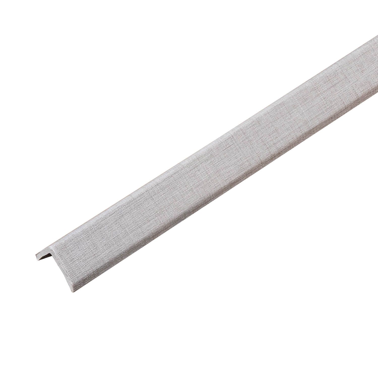 Listwa Zakończeniowa SPC Tweed Ciemny Mat 1 x 2 cm – dł. 2,8 m