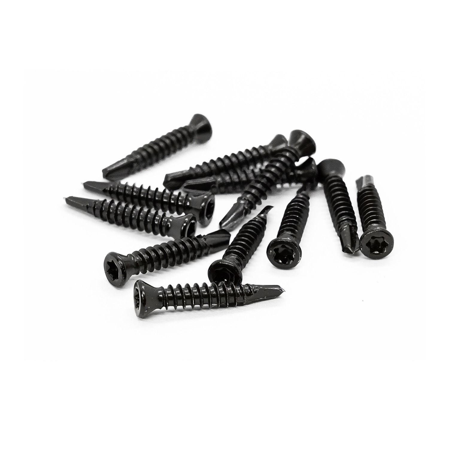 Wkręt samowiercący 4 x 25 mm ze stali nierdzewnej Czarny – 200 szt. Wkręt samowiercący 4 x 25 mm ze stali nierdzewnej Czarny – 200 szt.