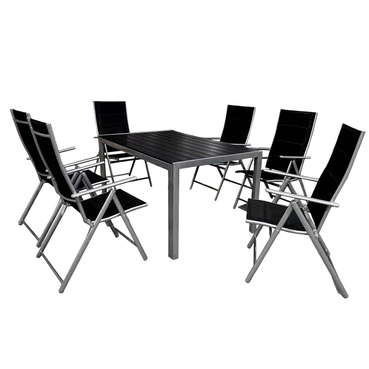 Stół Ogrodowy Lara Czarny (2 gatunek) (Kopia)