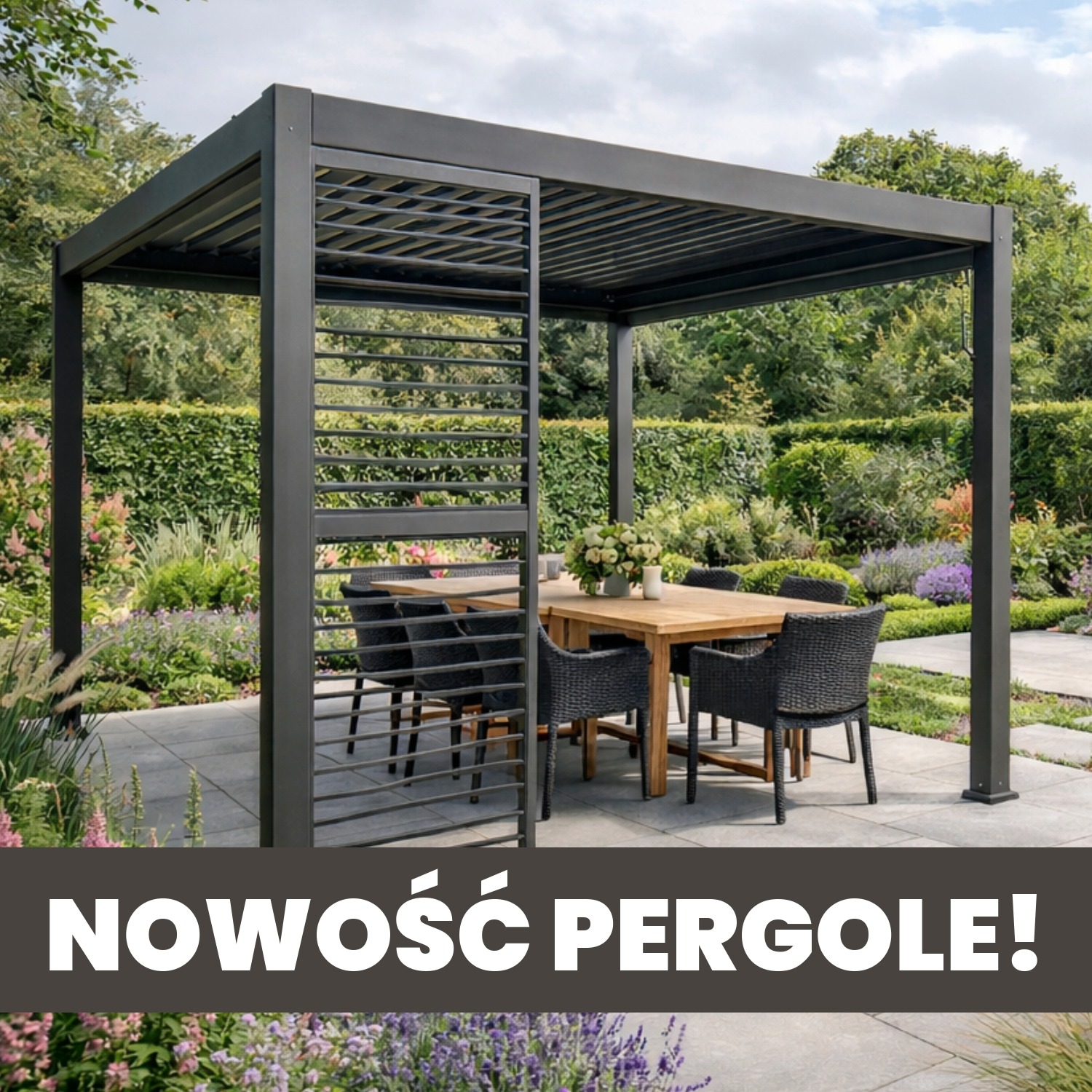 Nowoczesne pergole – komfortowa przestrzeń przy Twoim domu przez cały rok