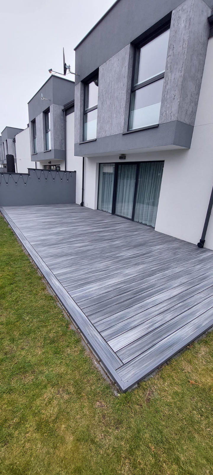 Taras z deski kompozytowej Premium Gray