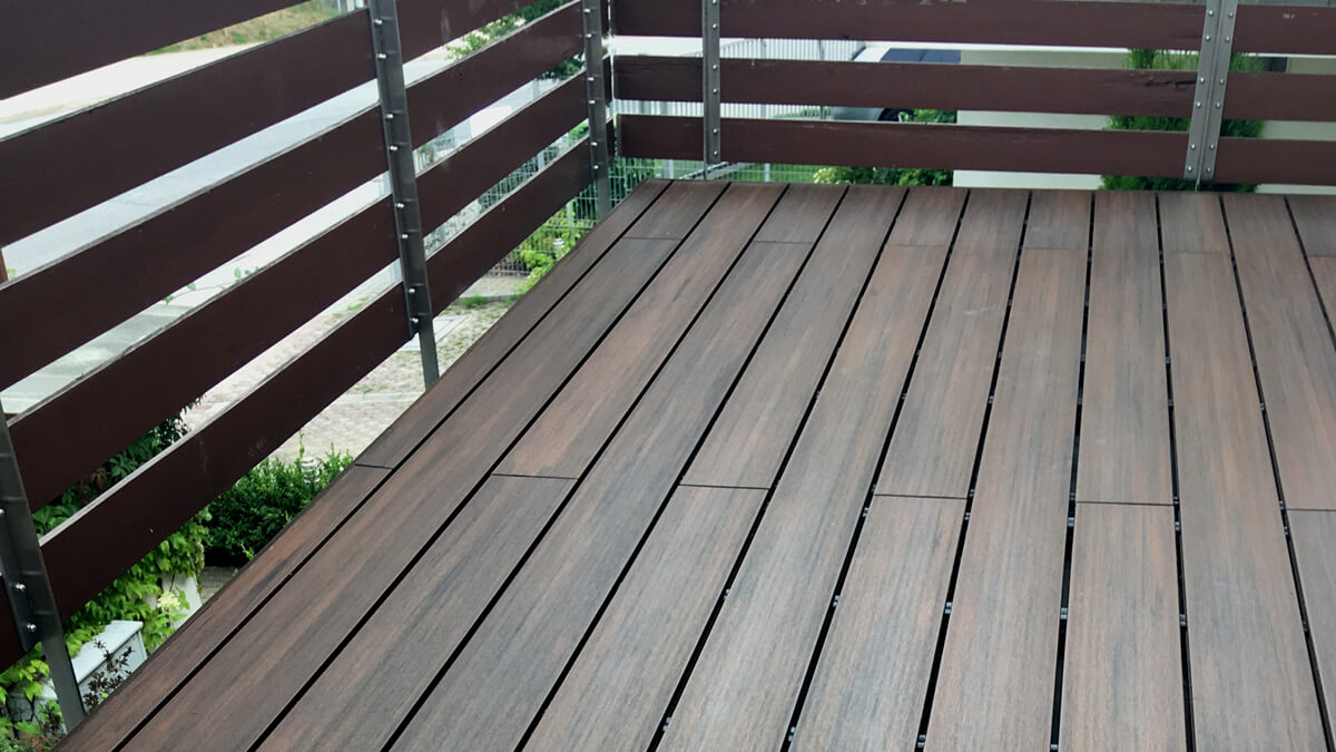 Balkon, Deska kompozytowa Premium Teak