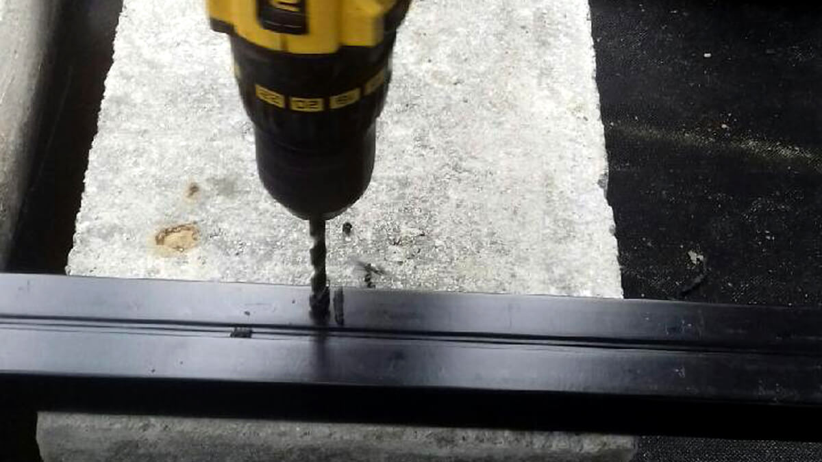 Montaż tarasu na bloczkach betonowych, Deska Premium Redwood