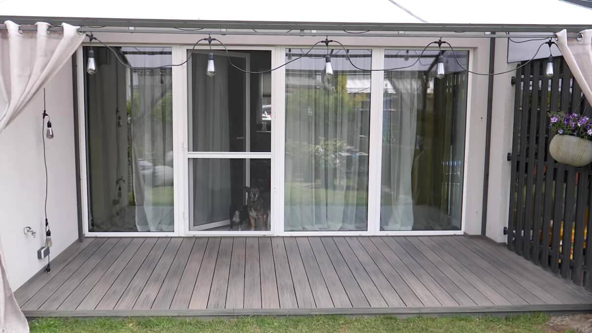 Taras z deski kompozytowej Premium Antique