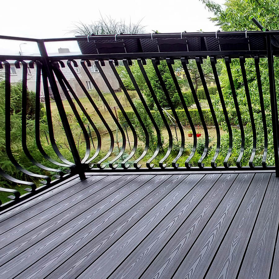Balkon 3D Antracyt – elegancja i trwałość w jednym