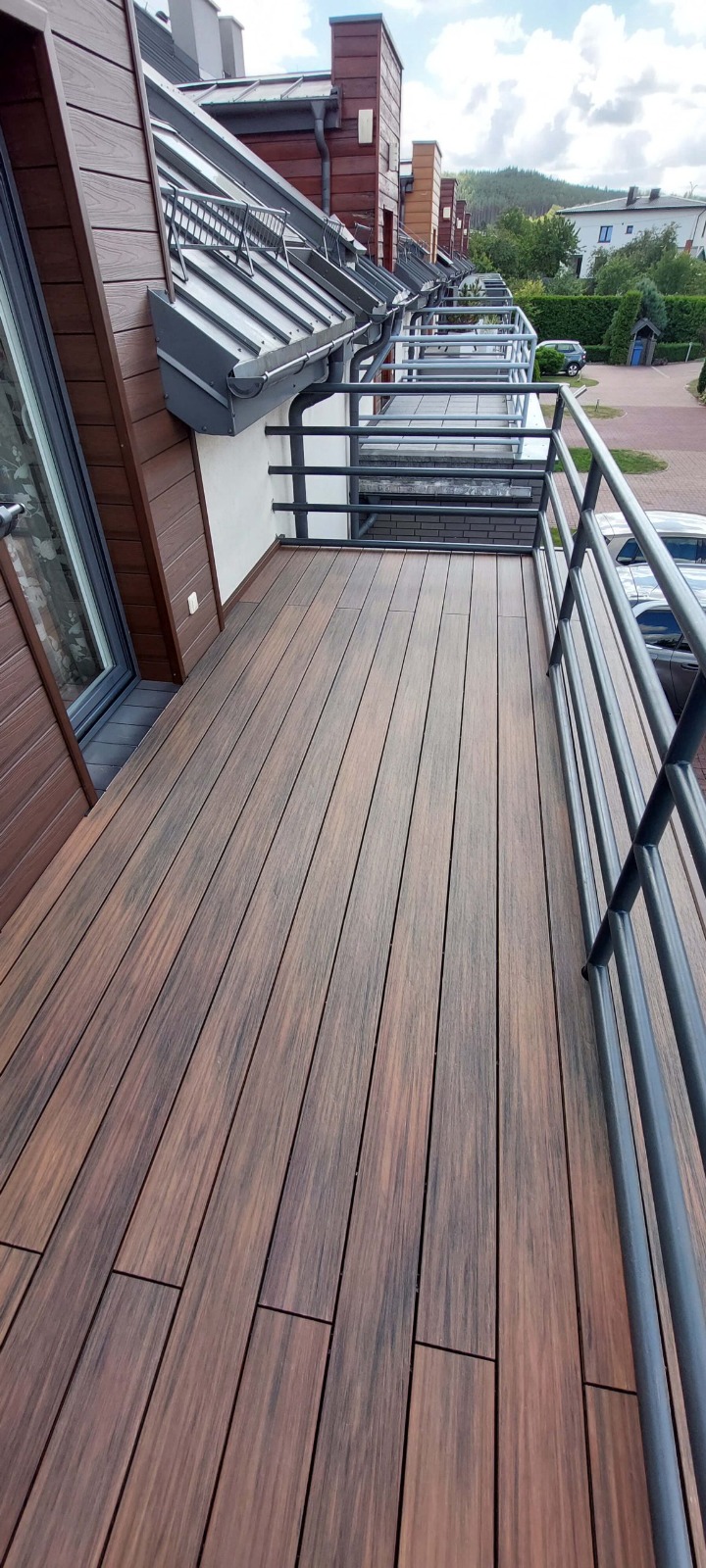 Balkon z deski kompozytowej Redwood Premium