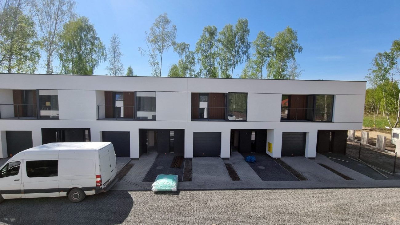 Elewacja budynku – lamele zewnętrzne Premium Teak