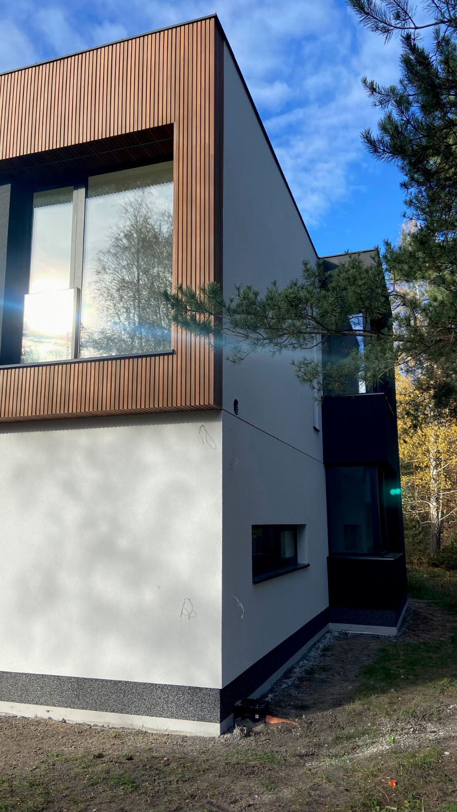 Elewacja lamelowa – lamele elewacyjne 3D Amber Premium