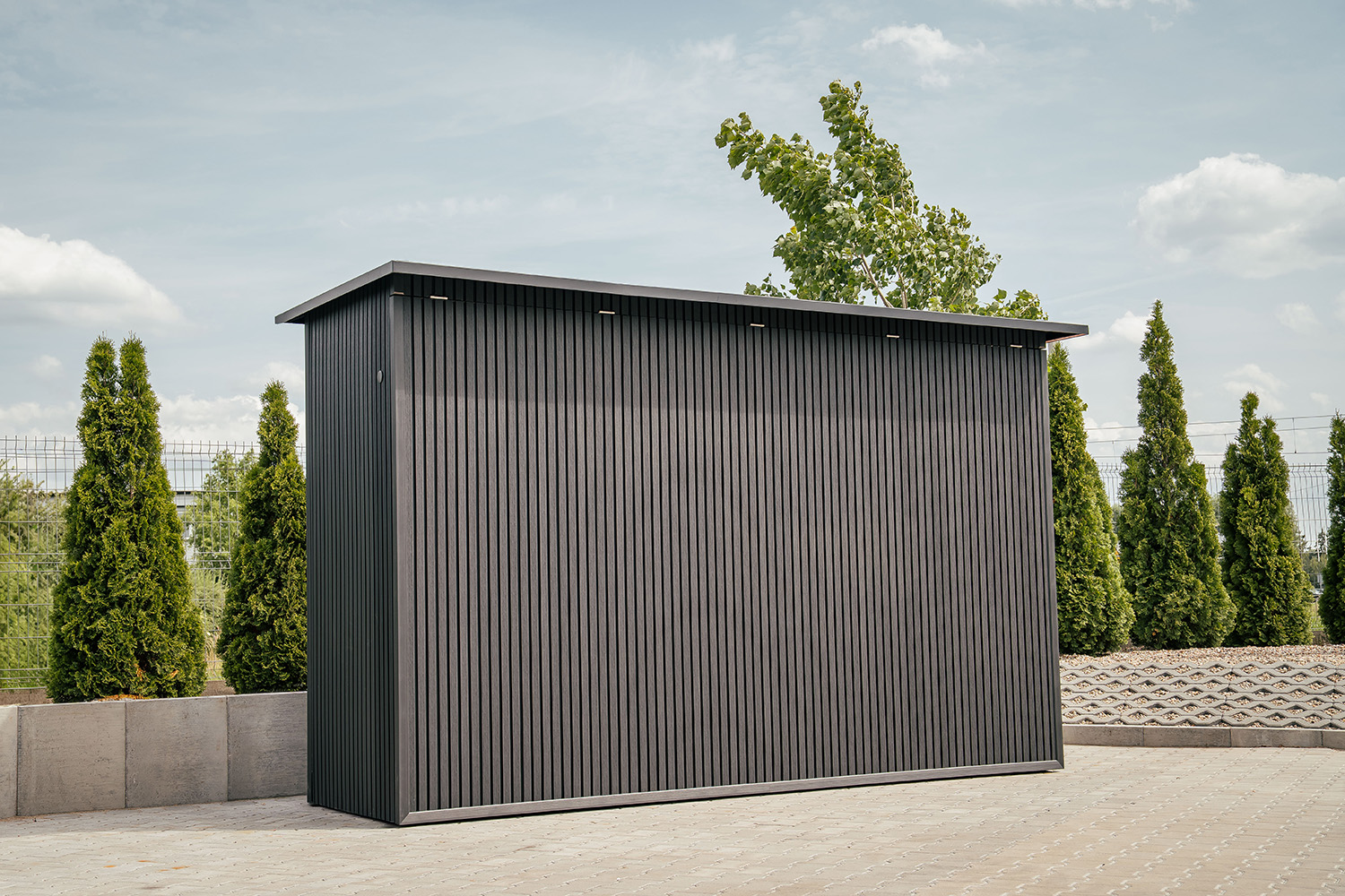 saltrino gardenbox lamele teak lamele kompozytowe liderwood kuchnia ogrodowa