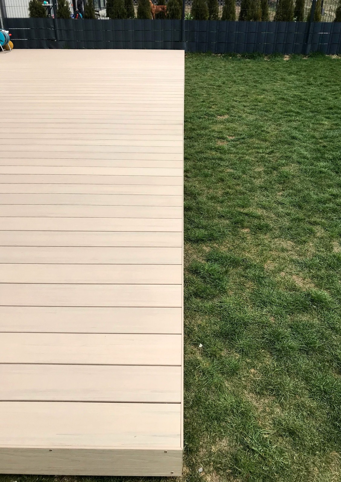 Taras z deski kompozytowej Ecru Premium