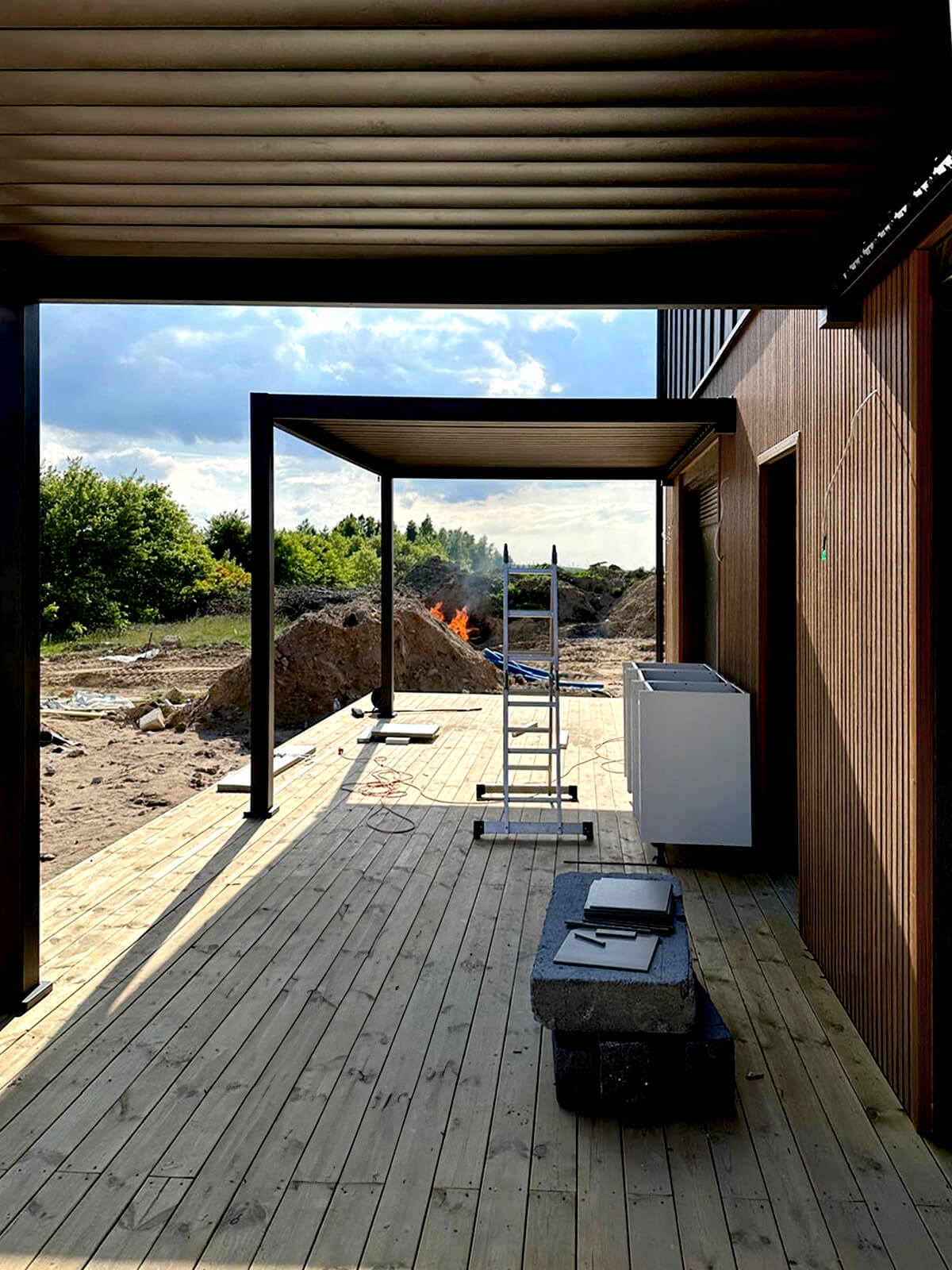 Lamele elewacyjne Premium Dąb Winchester – elewacja lamelowa