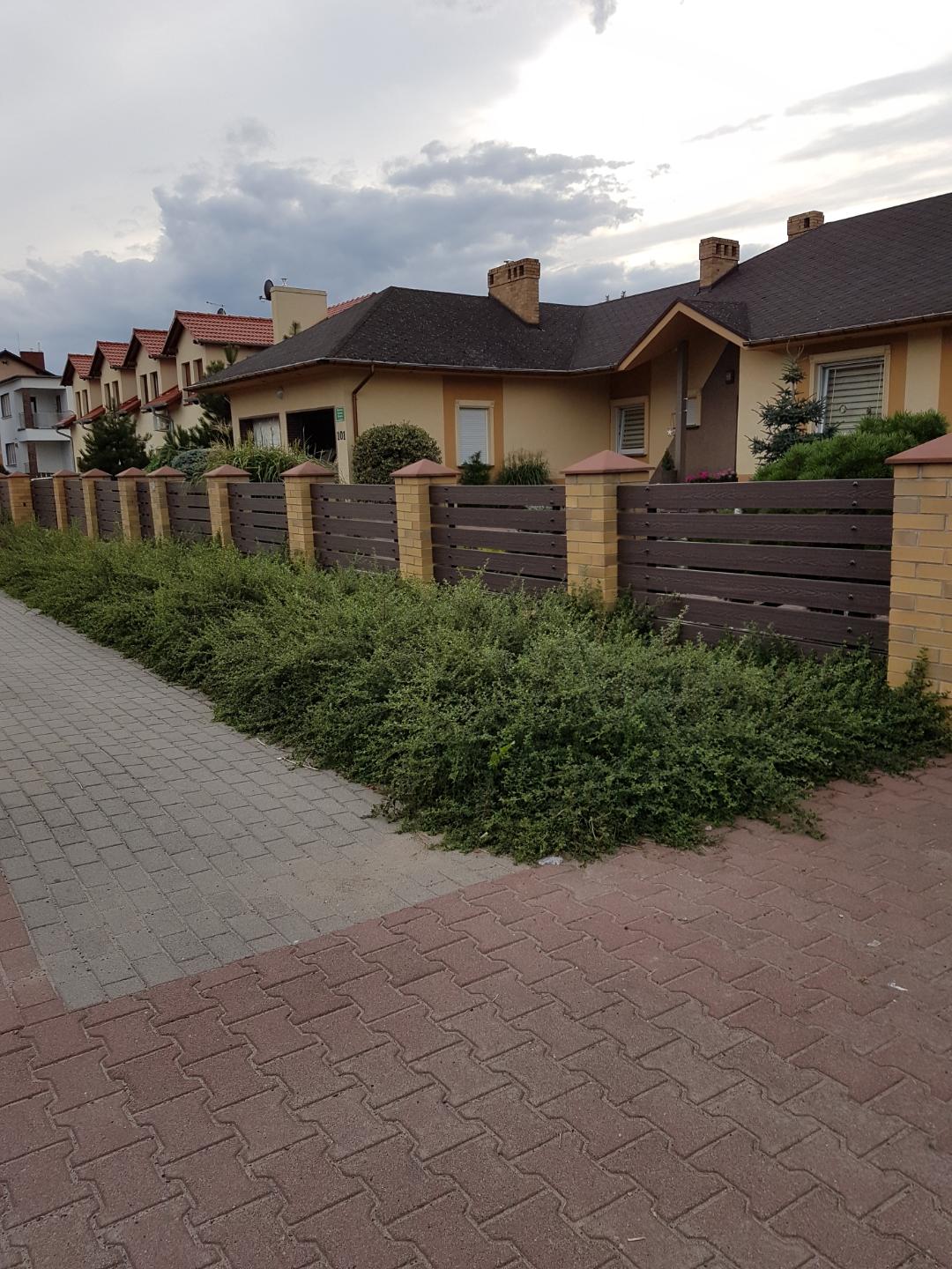 Ogrodzenie z deski tarasowej 3D Brąz – trwałość w eleganckim wydaniu