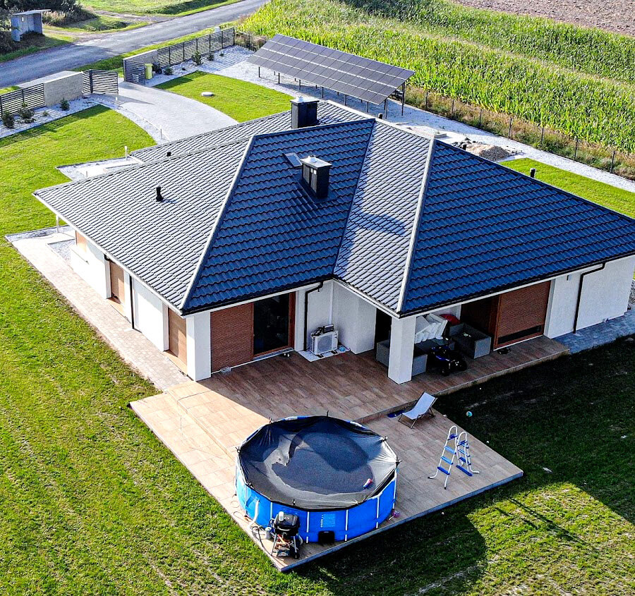 Taras z drewnopodobnej płyty gresowej Forest Ylm