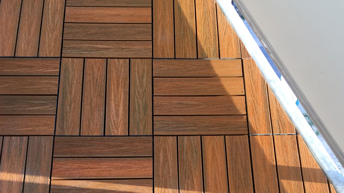 Balkon, podest tarasowy kompozytowy Amber Premium