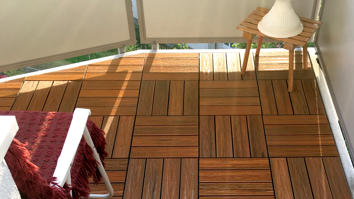 Balkon, podest tarasowy kompozytowy Amber Premium