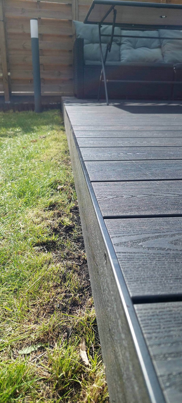 Taras z deski kompozytowej 3D Antracyt