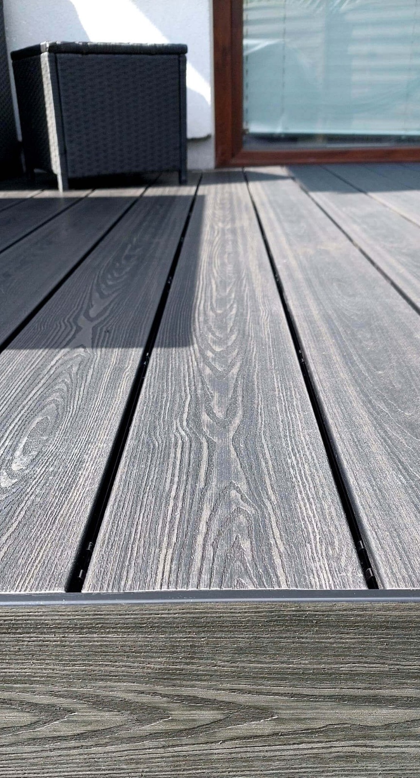 Taras z deski kompozytowej 3D Antracyt