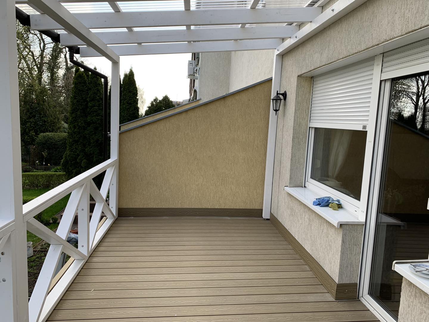 Taras Miodowy Teak 3D – elegancja w rustykalnym stylu