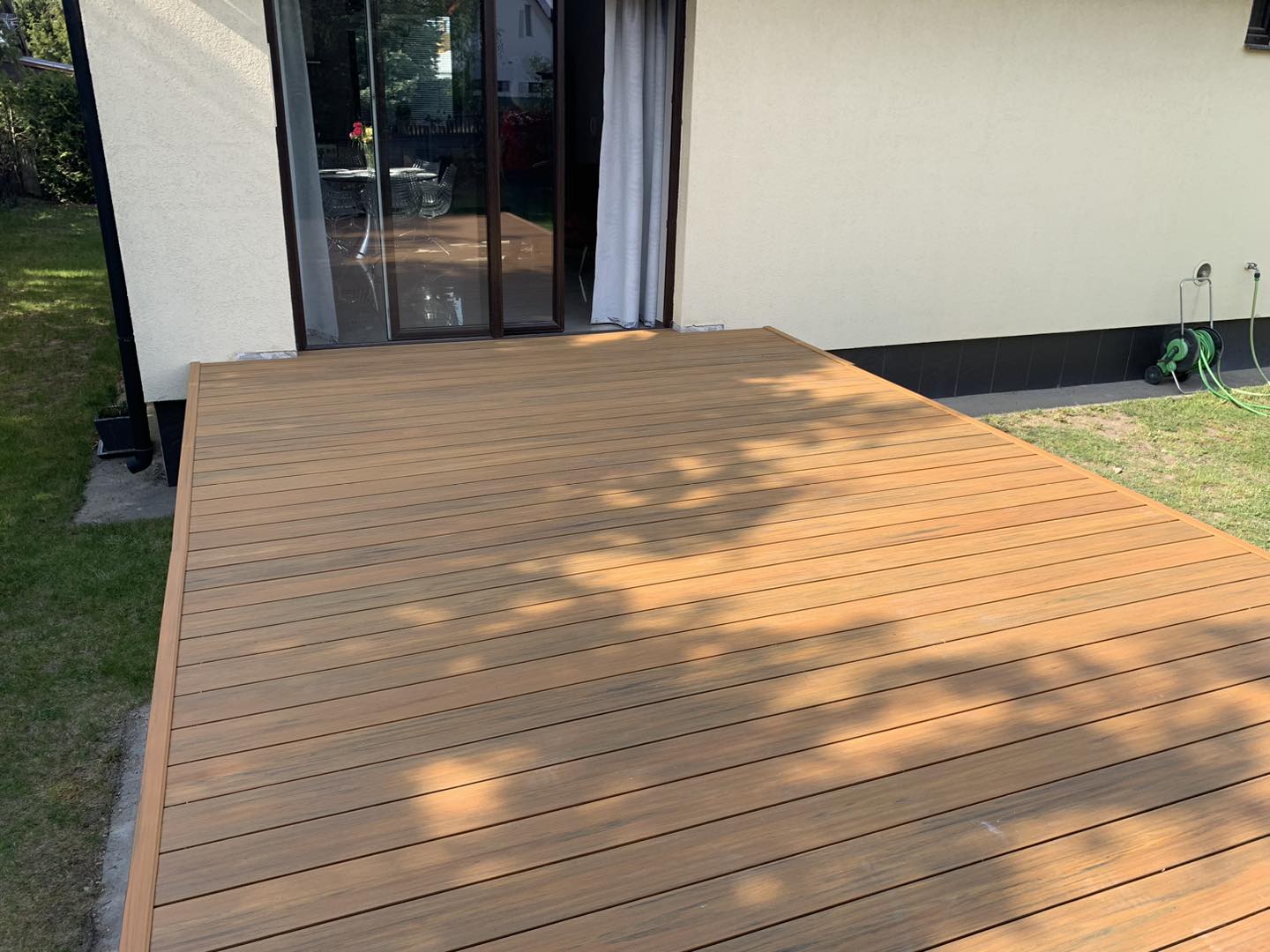 Taras z deski kompozytowej Premium Amber