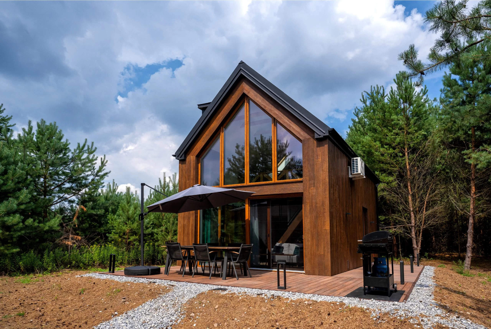 Taras z deski kompozytowej Redwood Premium