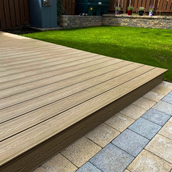 Deska Tarasowa Kompozytowa 3D Miodowy Teak – dł. 3,5 m - obrazek 5