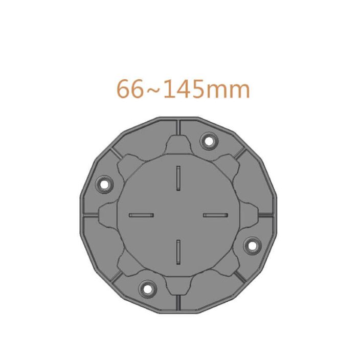 Wspornik tarasowy regulowany pod płyty 60mm 145mm podest