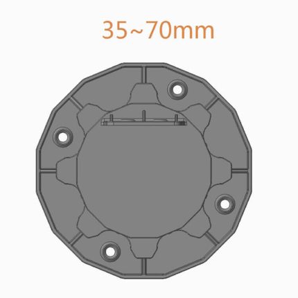 Wspornik tarasowy regulowany pod legary etl 35mm 70mm podstawa