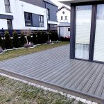 realizacja z deski kompozytowej tarasowej 3d szary