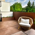 realizacja elewacji z lameli kompozytowych teak premium