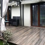 realizacja tarasu z deski kompozytowej premium antique