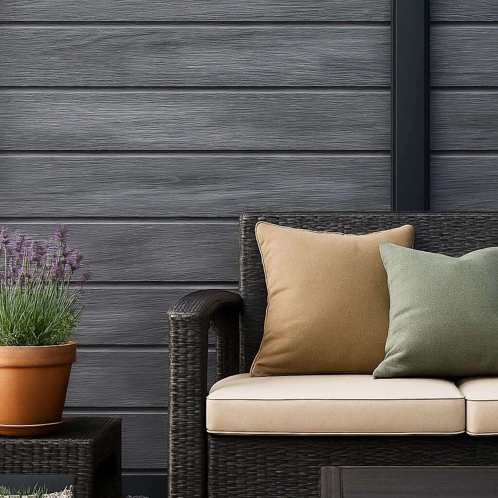 wizualizacja deska ogrodzeniowa premium gray (2) Deska Ogrodzeniowa Premium Gray 162 x 20 mm – dł. 1,8 m - obrazek 3